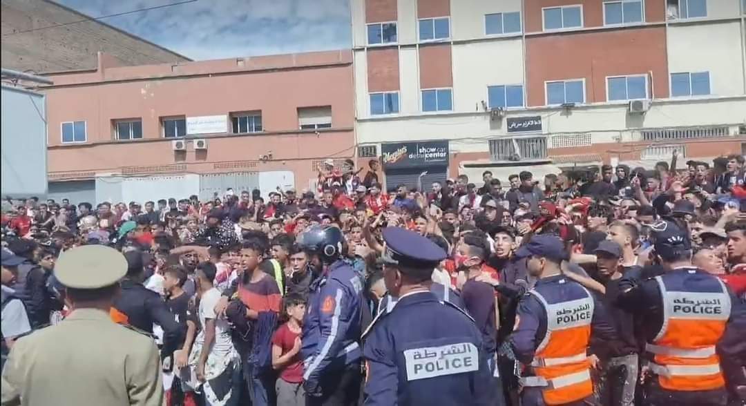 توقيف 270 شخصا على خلفية أعمال الشغب الرياضي التي سبقت مباراة الاتحاد الرياضي والنادي المكناسي