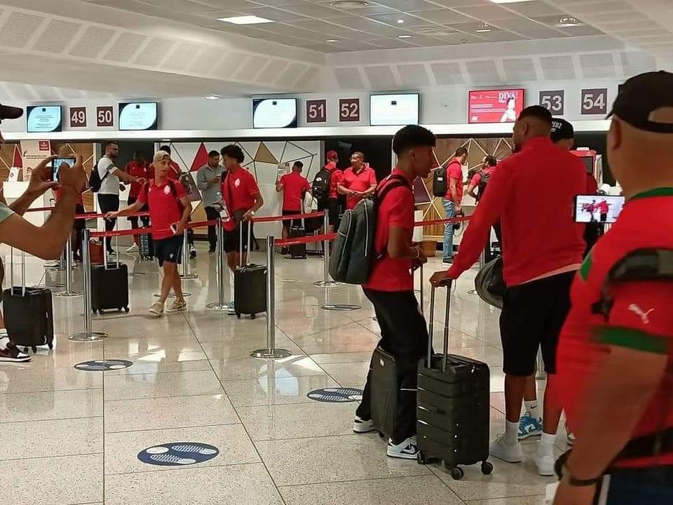 الوداد الرياضي يشد الرحال نحو القاهرة