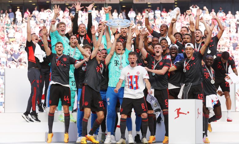 بايرن ميونخ يستغل تعثر دورتموند ويحصد لقب “البوندسليغا”