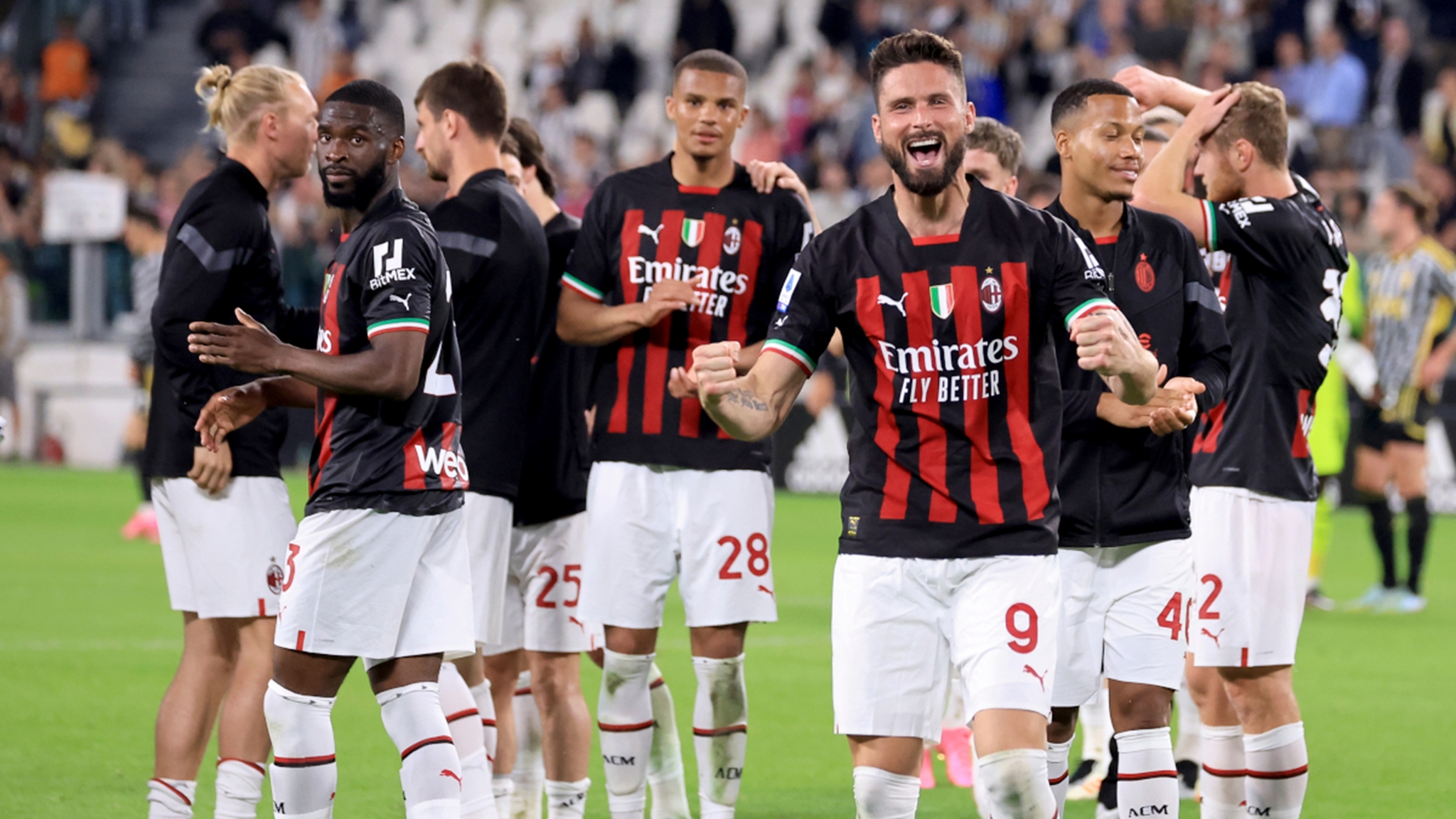 ميلان يتواجد في دوري أبطال أوروبا الموسم القادم
