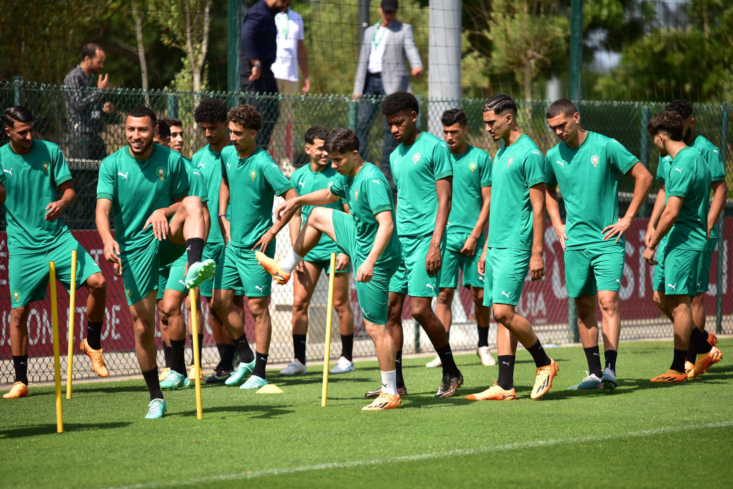 بالفيديو…المنتخب الوطني لأقل من 23 سنة يواصل استعداداته لنهائيات كأس افريقيا