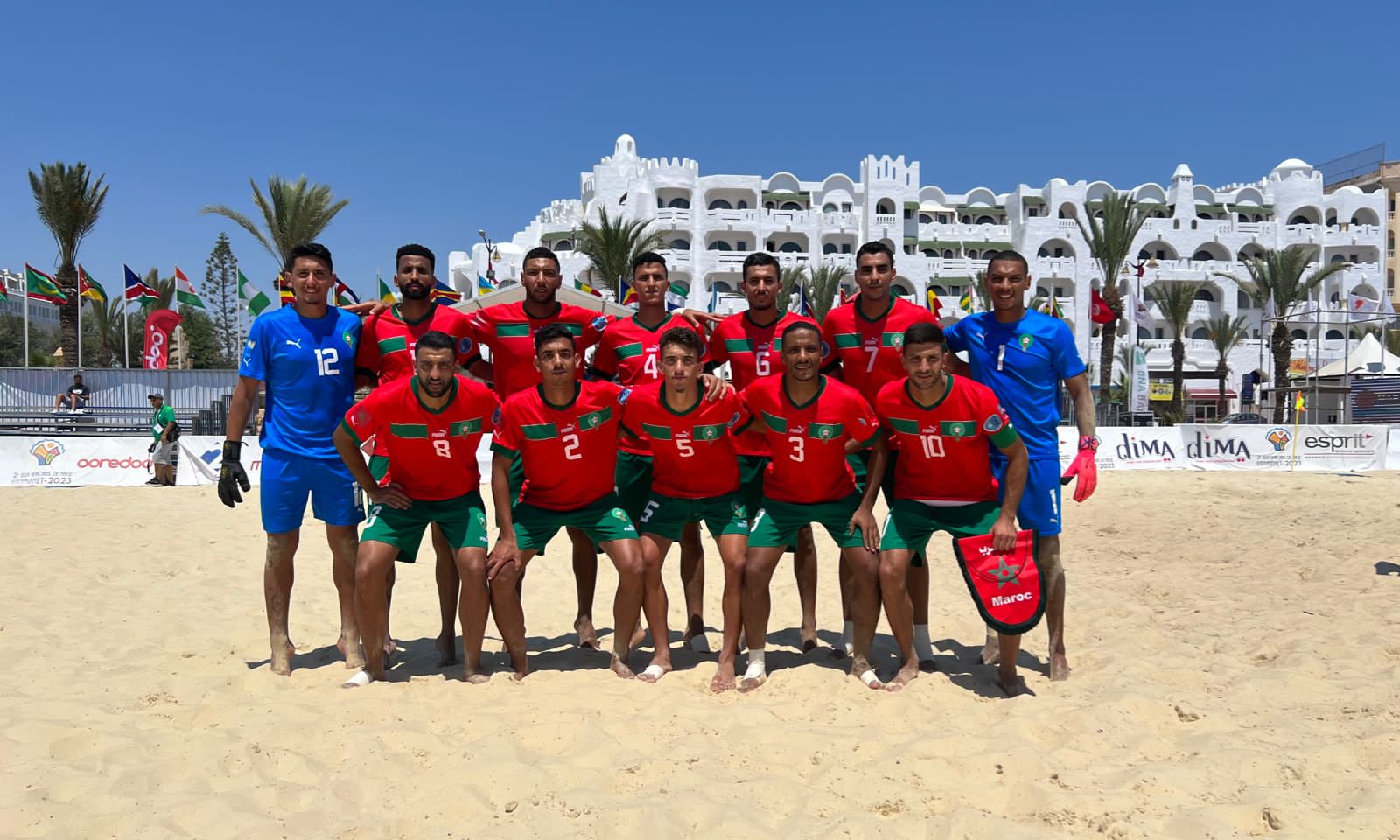 الألعاب الافريقية الشاطئية: المنتخب الوطني لكرة القدم الشاطئية يفوز على ليبيا