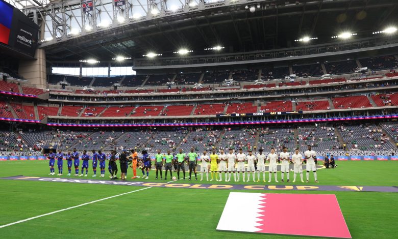 المنتخب القطري يستهل مشواره في الكأس الذهبية بالخسارة أمام هايتي