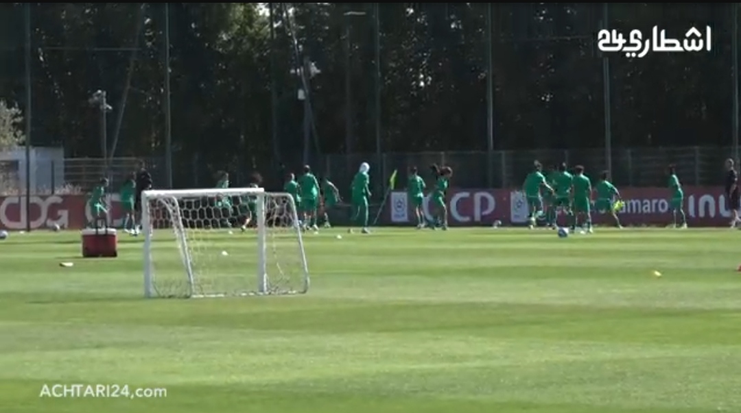 بالفيديو.. شاهد أجواء تداريب المنتخب المغربي النسوي استعداداً للمباراة الودية المقبلة