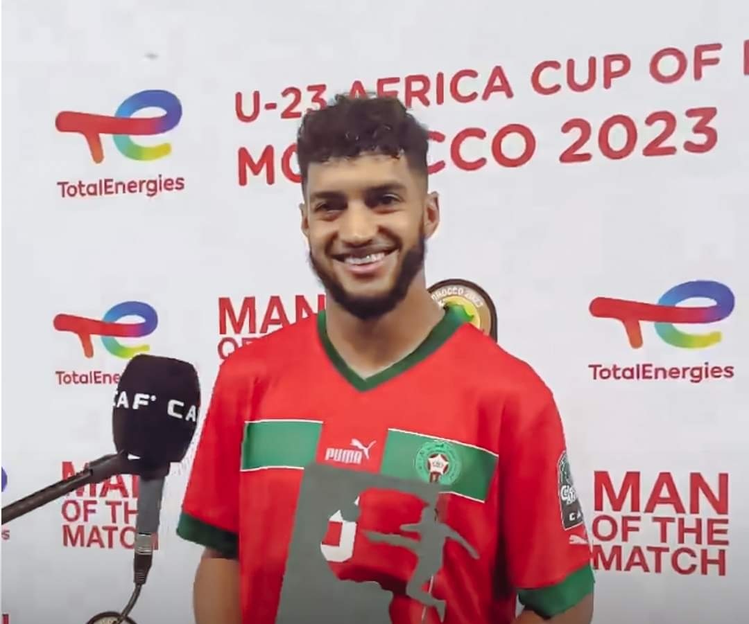 اسماعيل الصيباري احسن لاعب أمام غانا