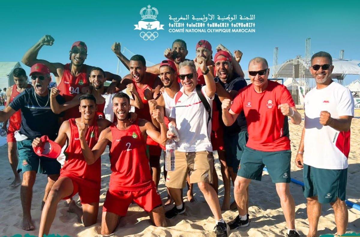 المغرب يتأهل إلى نهائي دورة الألعاب الشاطئية الإفريقية 2 على حساب الجزائر