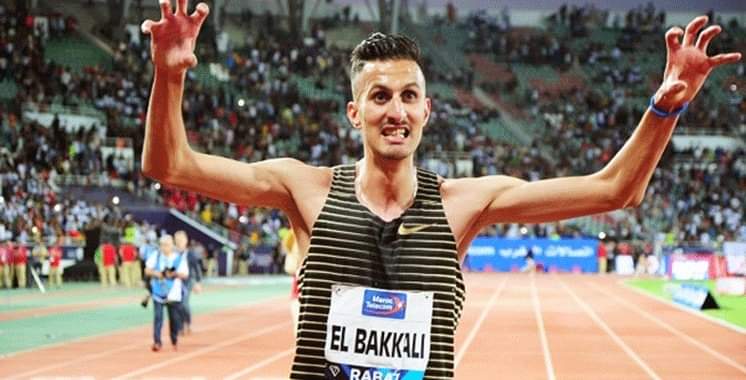 سفيان البقالي يفوز بسباق 3000 متر موانع