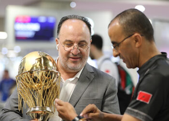 حفل إستقبال على شرف المنتخب الوطني لكرة السلة المتوج بلقب بطولة إفريقيا للاعبين المحليين