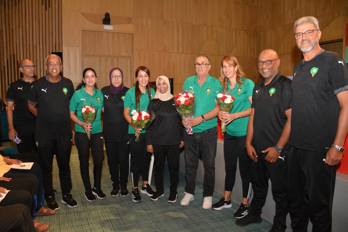 بالفيديو…الحكام قبل انطلاق البطولة و تكريم السيد يحيى حدقة و الحكمات المشاركات في كأس العالم باستراليا ونيوزيلندا 2023