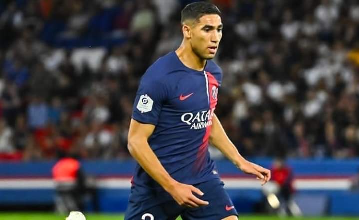 أشرف حكيمي يبرر التعادل أمام لوريان في أولى مباريات الدوري الفرنسي