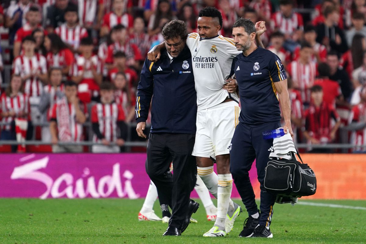ميليتاو يواجه خطر الغياب عن ريال مدريد لنهاية الموسم للإصابة