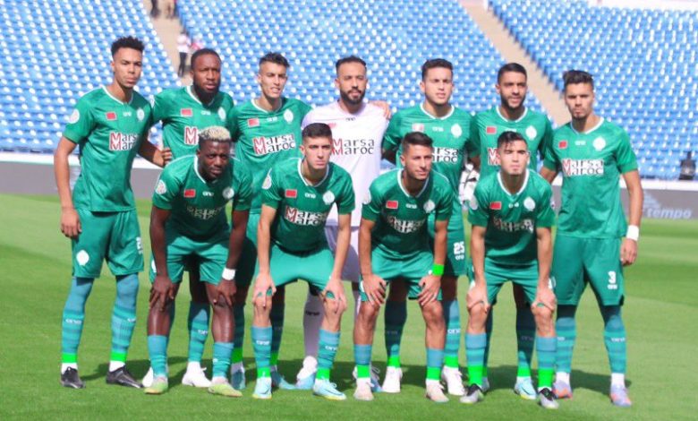 التشكيلة الرسمية للرجاء البيضاوي أمام الوحدة الإماراتي