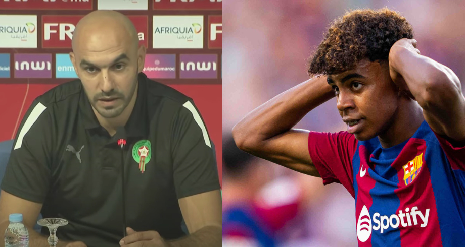 الركراكي:” “لا يمككنا إجبار أي لاعب لقبول اللعب للمنتخب المغربي”