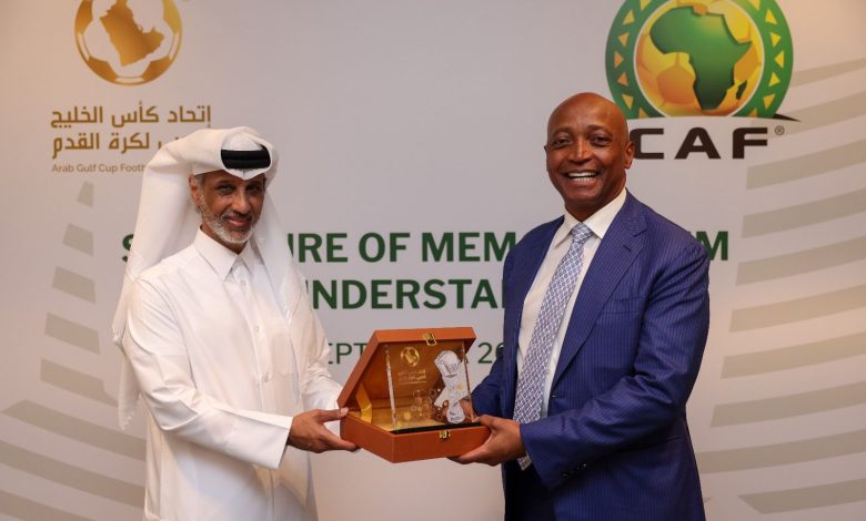 اتفاقية تعاون بين “كاف” واتحاد كأس الخليج العربي