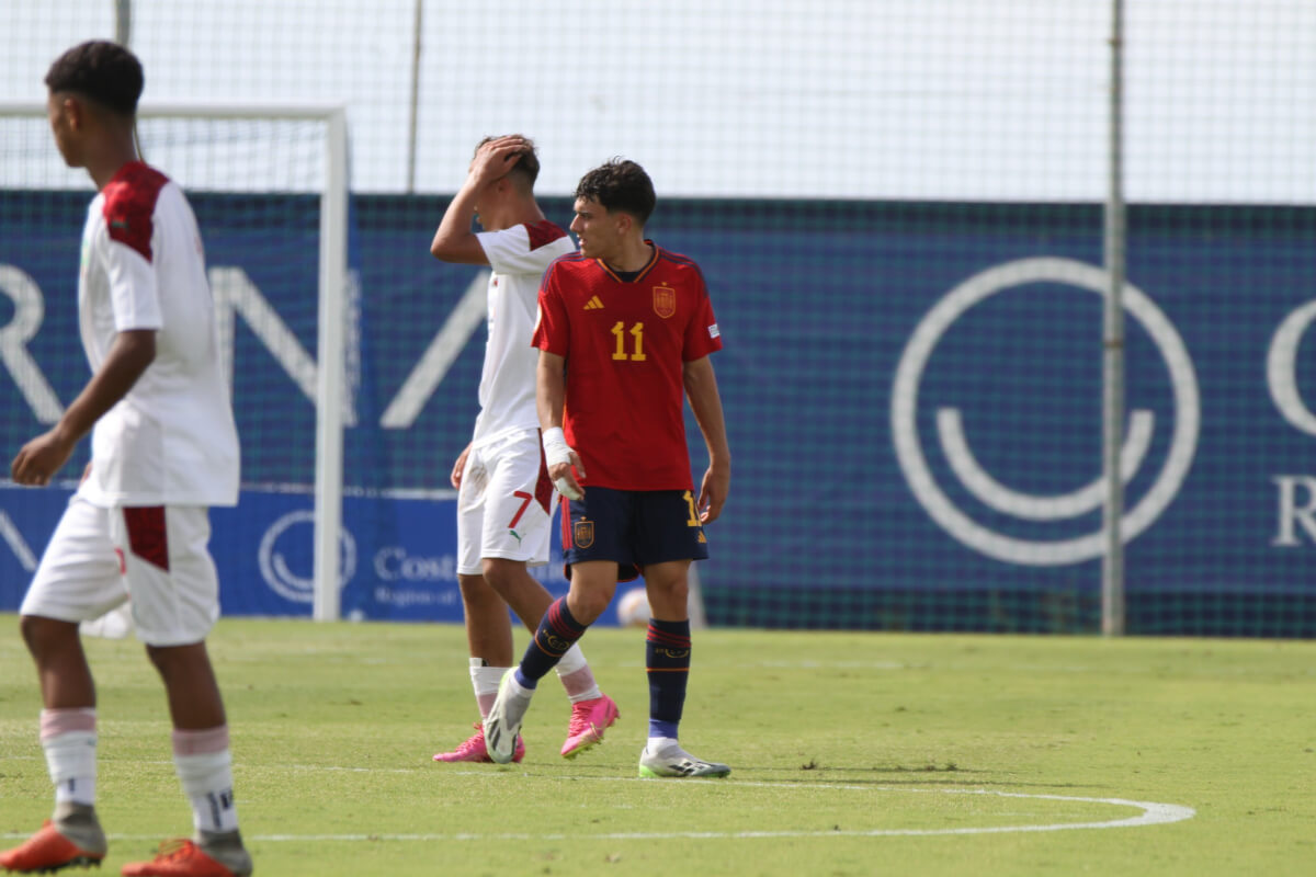 المنتخب الوطني لاقل من 16 سنة ينهزم أمام اسبانيا