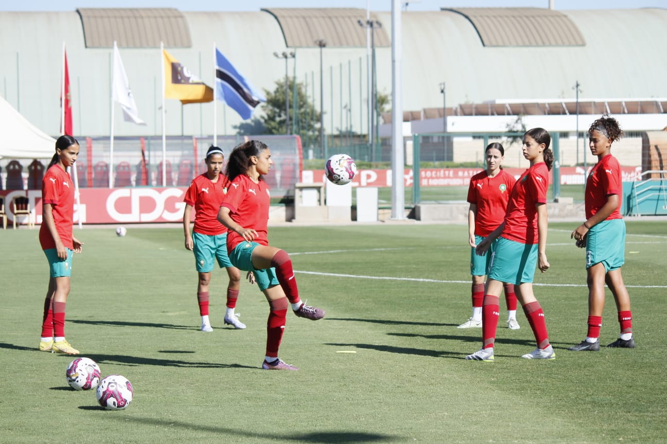 المنتخب الوطني المغربي النسوي لأقل من 20 سنة يسحق نظيره البوتسواني بسداسية نظيفة