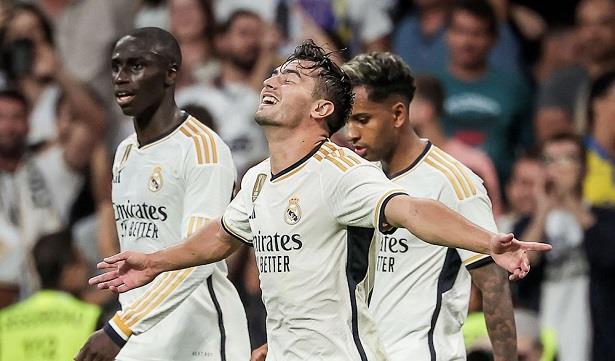 إبراهيم دياز يقود ريال مدريد على لاس بالماس 2-0