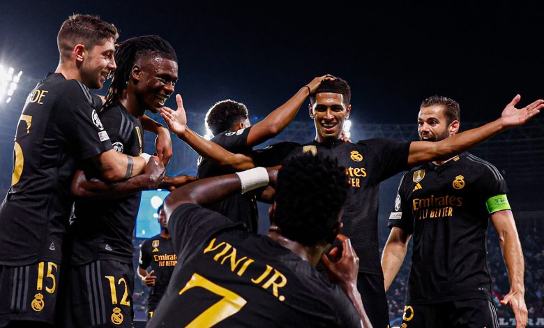 ريال مدريد يهزم نابولي في مباراة قوية في دوري أبطال أوروبا