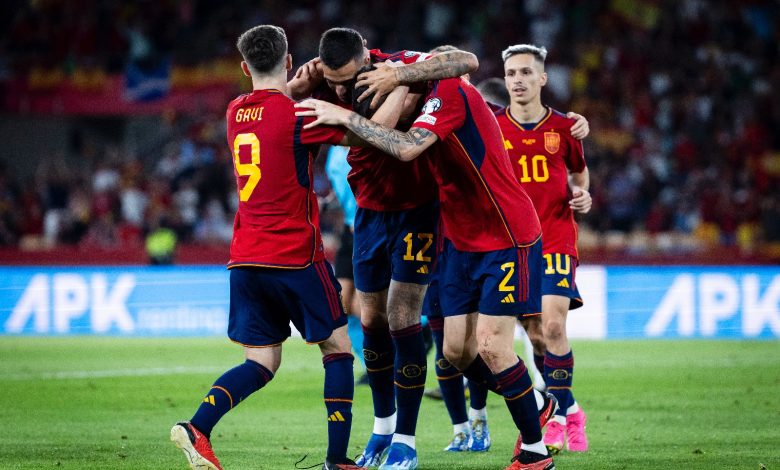 تصفيات كأس أمم أوروبا 2024: إسبانيا تهزم اسكتلندا وتركيا تجهز على مضيفتها كرواتيا