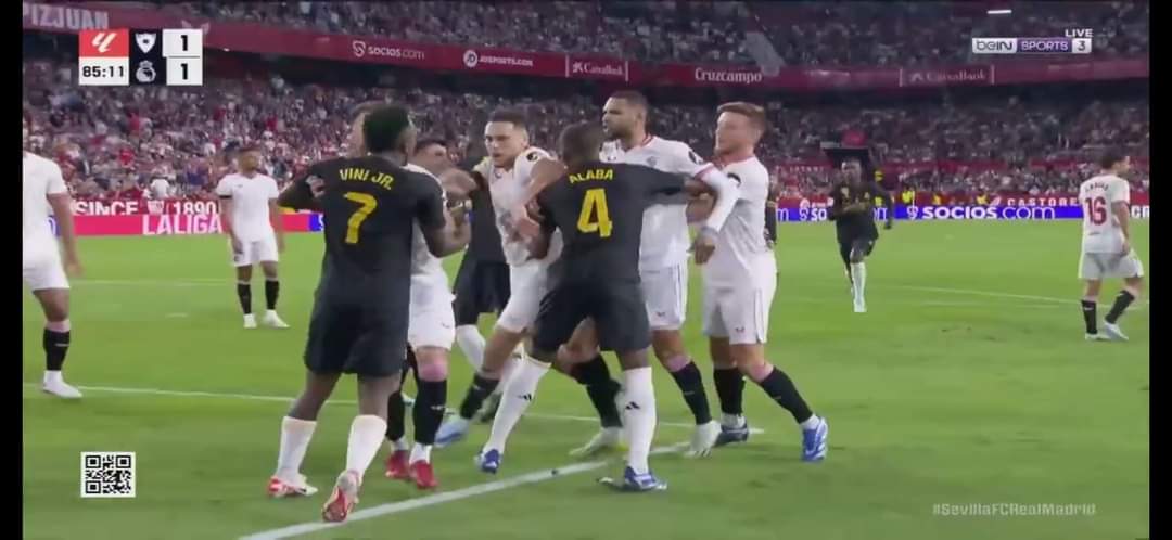 يوسف النصيري يساهم في تعادل إشبيلية أمام ريال مدريد