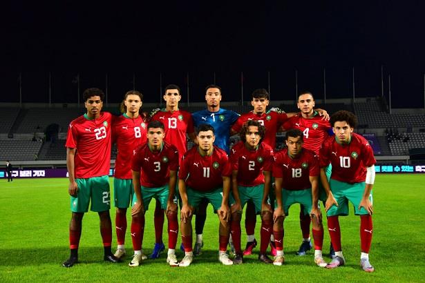المنتخب الوطني لكرة القدم لأقل من 20 سنة يتعادل مع منتخب كوريا الجنوبية