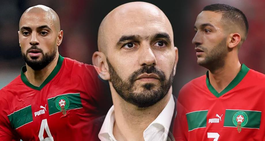 الركراكي:” غياب زياش وأمرابط له تأثير على المنتخب المغربي