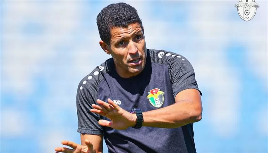 عموتة مدرب الأردن: جاهزون للمنتخب السعودي