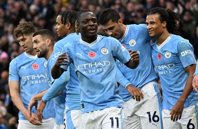 مانشستر سيتي يسحق بورنموث ويعتلي صدارة الدوري الإنجليزي مؤقتا