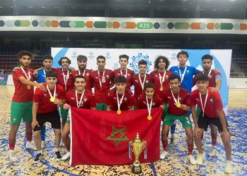 دوري حيضر ألييف لكرة القدم داخل القاعة: المنتخب الوطني لأقل من 19 عاما يتوج باللقب
