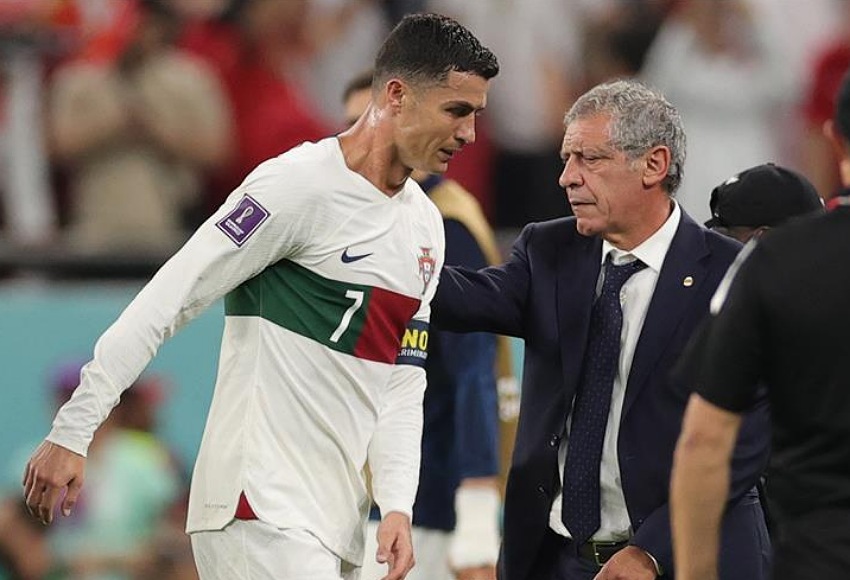 سانتوس يكشف أسباب استبعاده لرونالدو أمام المغرب في كأس العالم