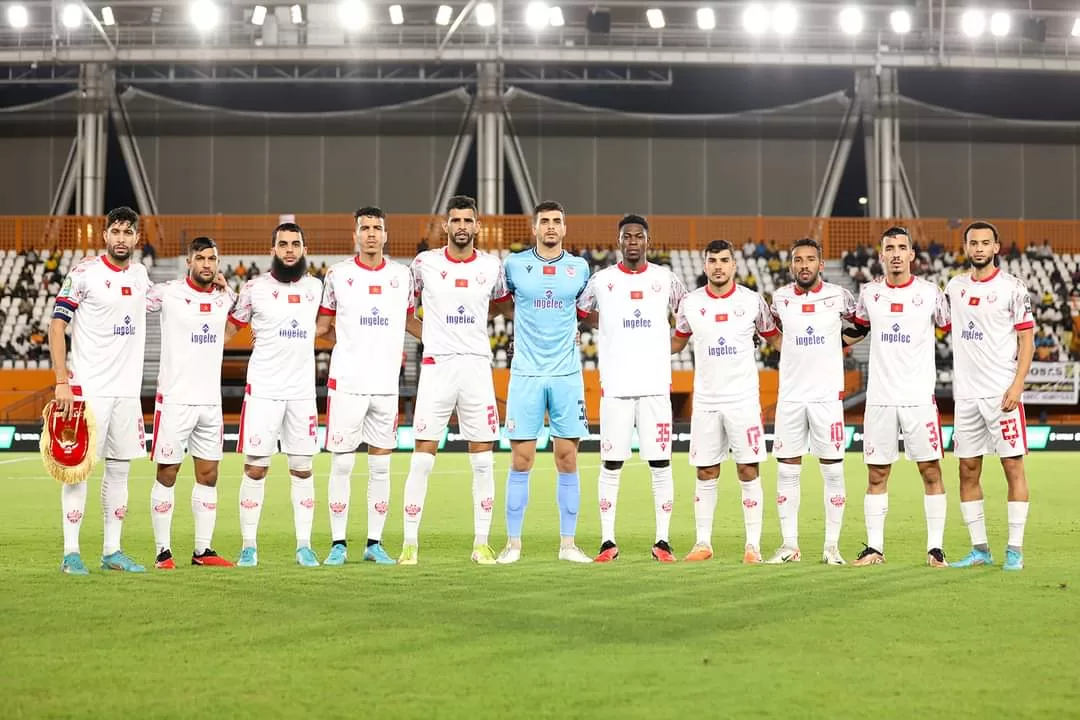 الوداد الرياضي ينهزم أمام اسيك ميموزا الايفواري بهدف نظيف