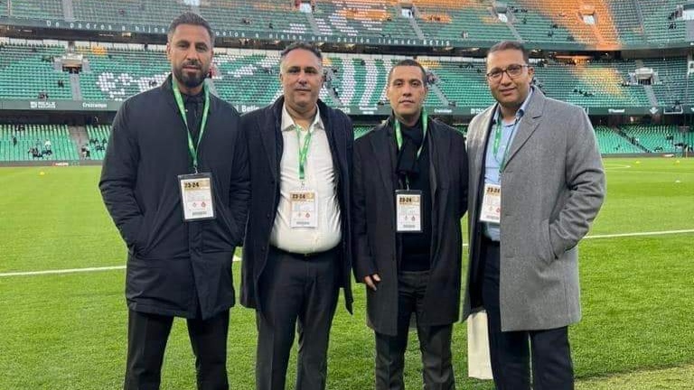 الرجاء وريال بيتيس يفعلان اتفاقية الشراكة بين الفريقين بملعب “بينتو فيامارين” في إسبانيا