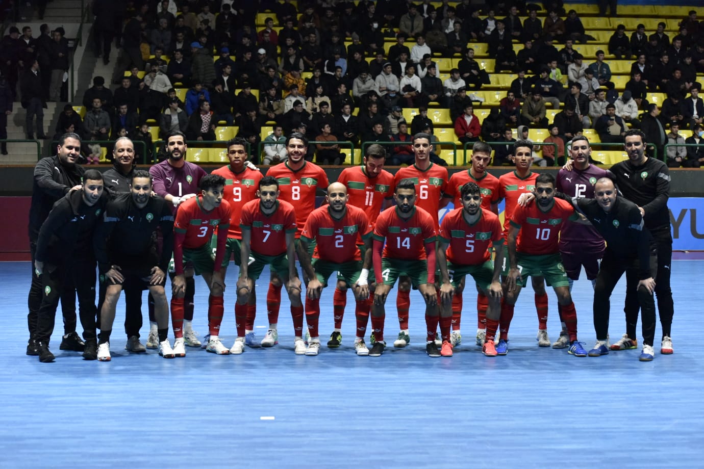 المنتخب الوطني لكرة القدم داخل القاعة يجدد فوزه على منتخب اوزبكستان