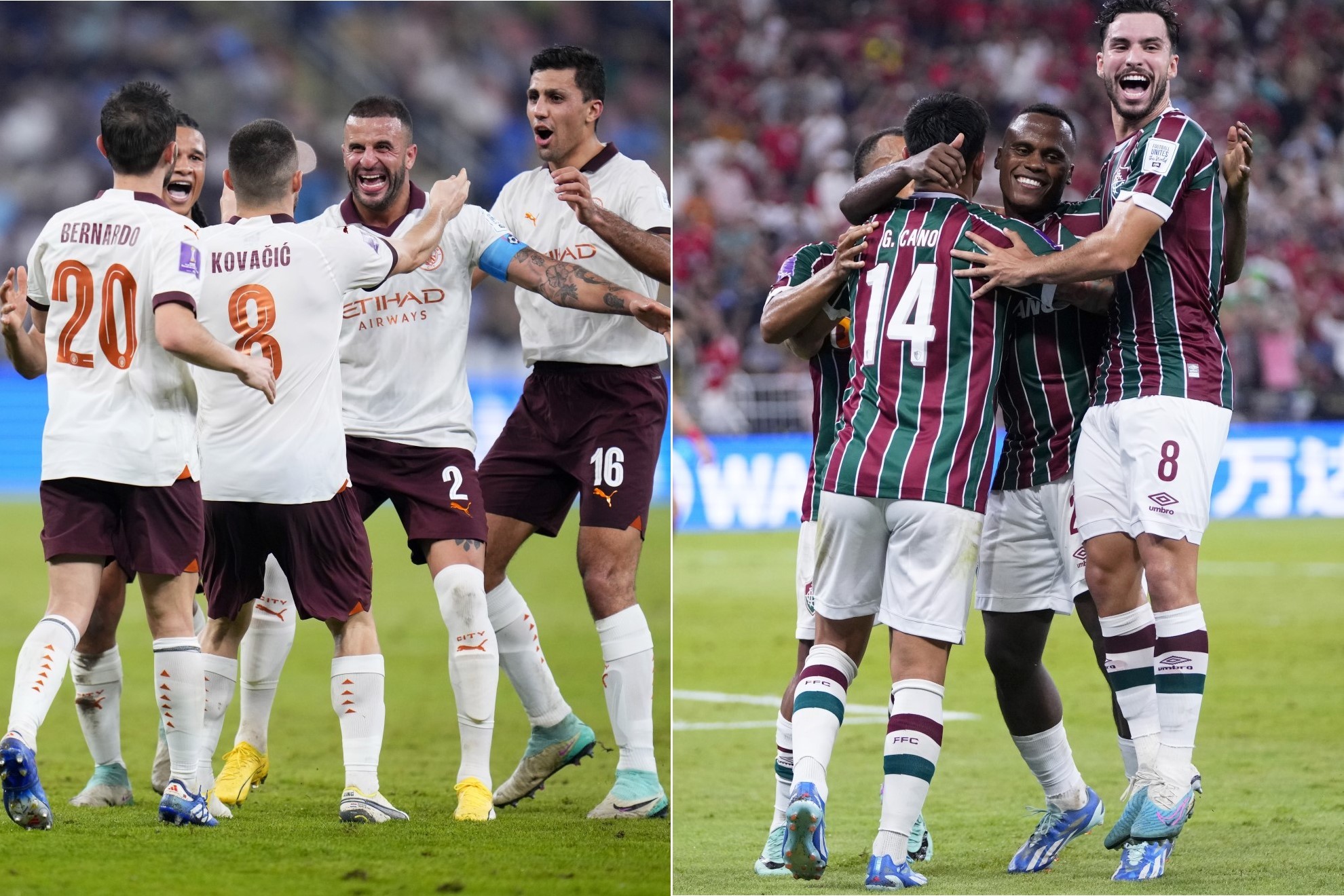 مانشستر سيتي وفلومينينسي يبحثان عن اللقب الأول في كأس العالم للأندية على أرض جدة