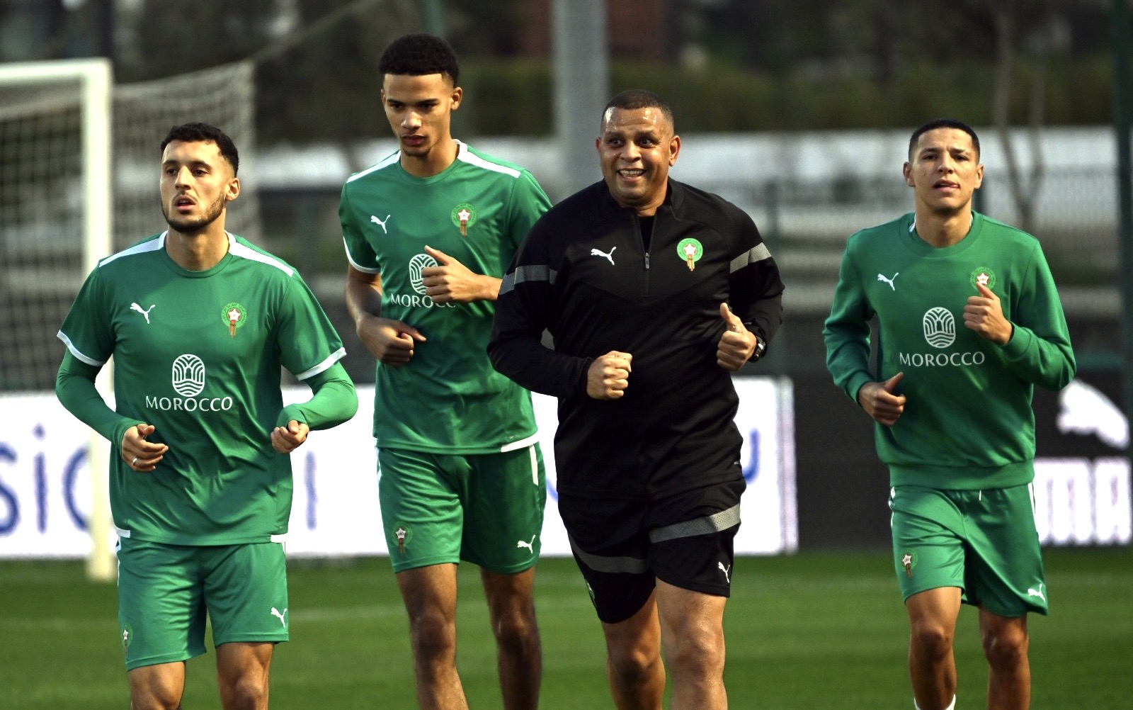 المنتخب المغربي يحوض أول حصة تدريبية بمركز محمد السادس