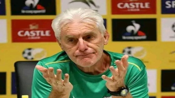 مدرب جنوب إفريقيا :”لقد رأينا أنه لا يوجد شيء مستحيل، وأنا واثق من لاعبي فريقي”