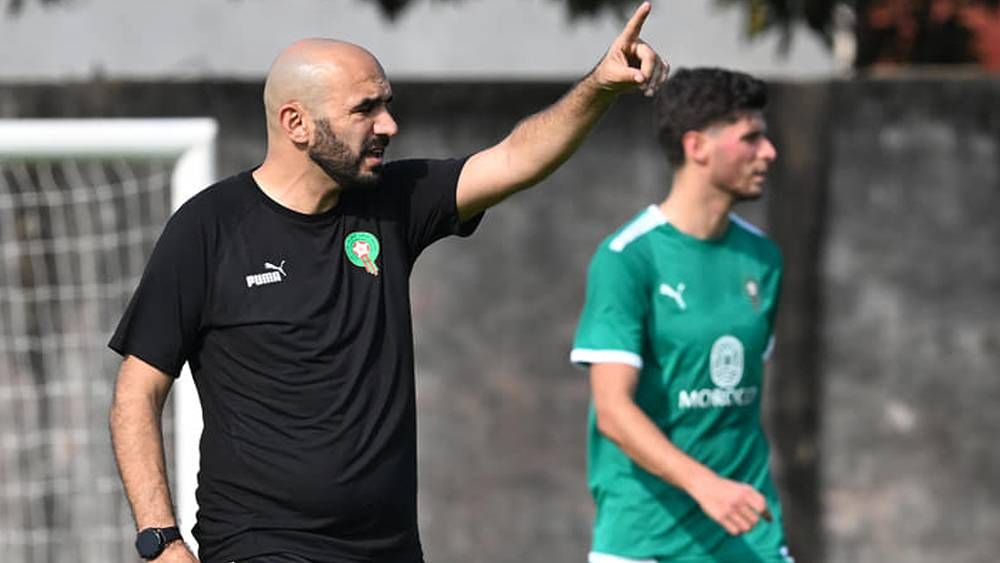 الركراكي يكشف عن أخر إستعدادات المنتخب المغربي لمباراة الكونغو الديمقراطية ..