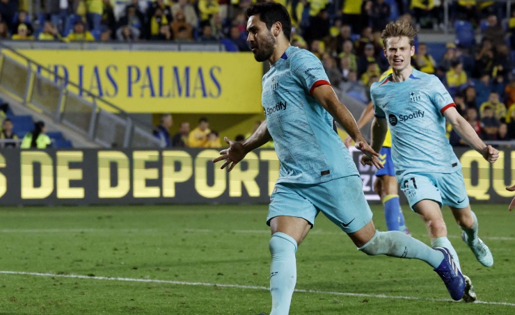 برشلونة ينجو من فخ لاس بالماس في الليغا