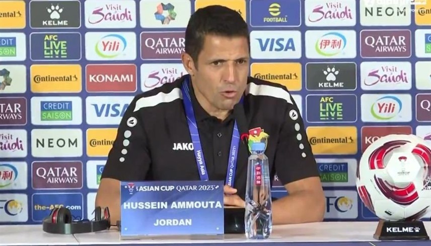 عموتة مدرب المنتخب الأردني: لم نتعمد الخسارة أمام البحرين