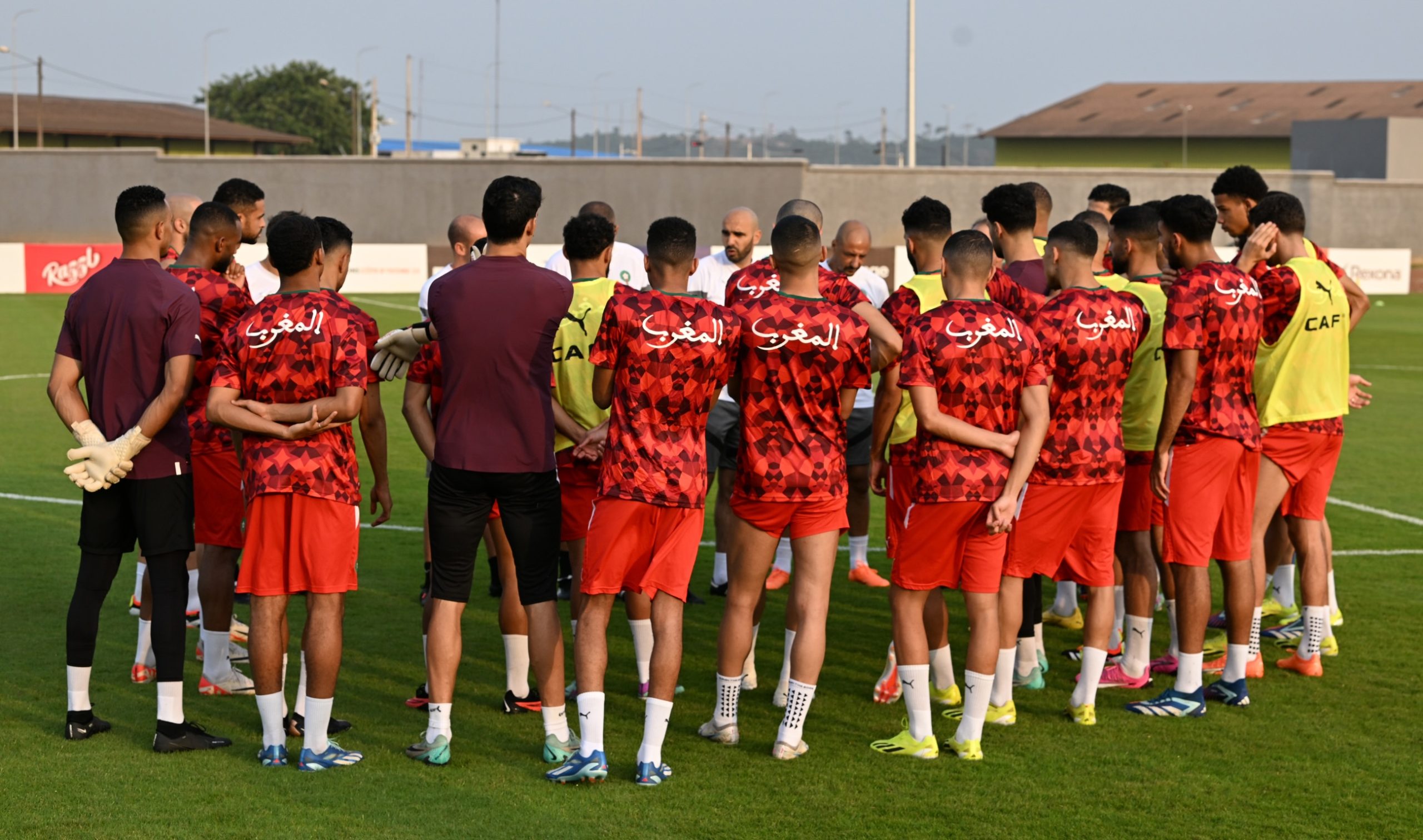 المنتخب المغربي ينهي الشوط الأول أمام تنزانيا متقدما بهدف نظيف
