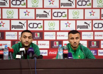 مدرب المنتخب المغربي يستلم تقريرًا طبيًا بشأن مشاركة سايس وزياش أمام تنزانيا ..