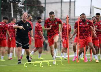 المنتخب الوطني يواصل استعداداته لكأس إفريقيا للأمم