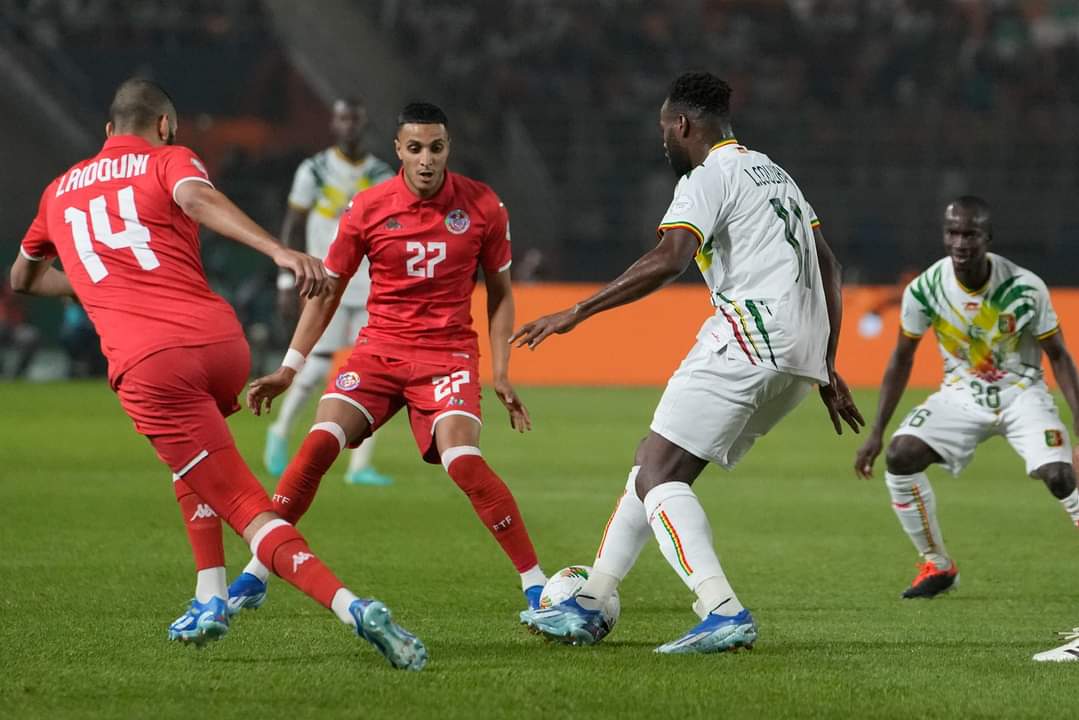 تونس تتعادل مع مالي بهدف لمثله في كأس إفريقيا