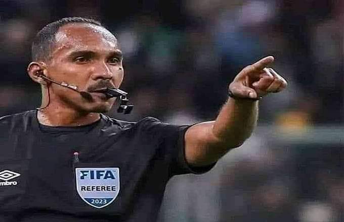 حكم سوداني يقود مباراة المغرب أمام جنوب أفريقيا