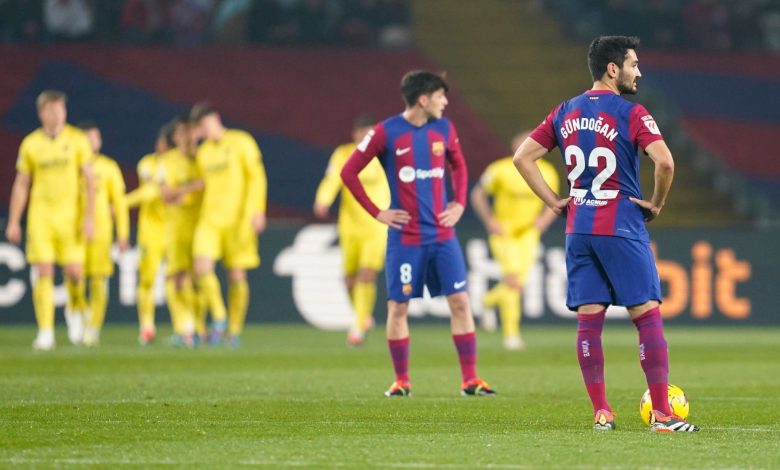 فياريال يجهز على مضيفه برشلونة في الليغا