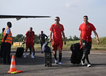 بعثة المنتخب الوطني تصل الى الكوديفوار