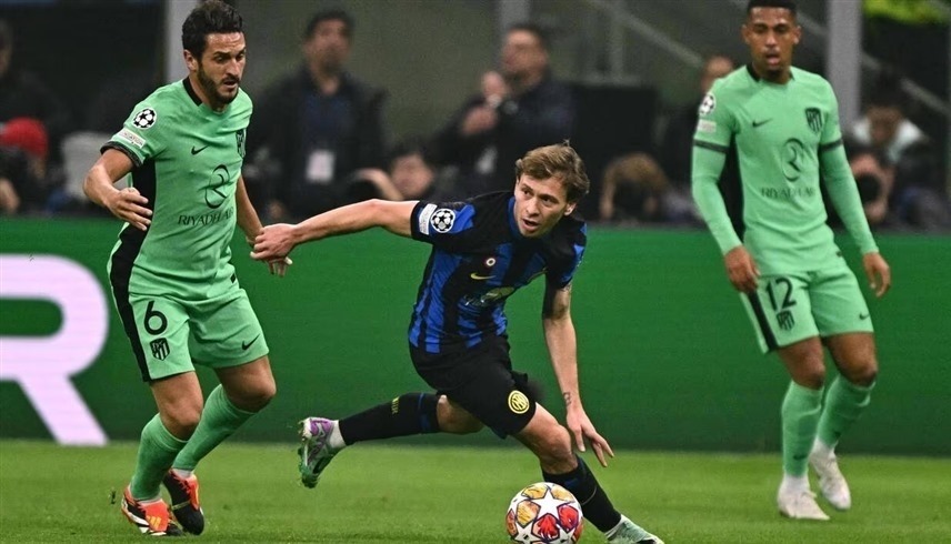 إنتر يهزم أتلتيكو مدريد بهدف متأخر.. وآيندهوفن يتعادل مع دورتموند