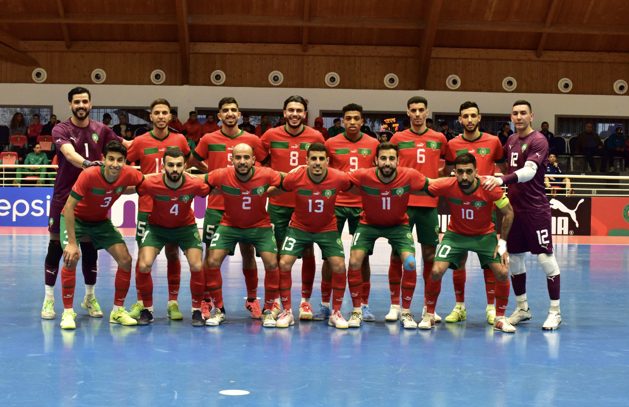 المنتخب الوطني لكرة القدم داخل القاعة يقسو على نظيره الإيطالي 4-0