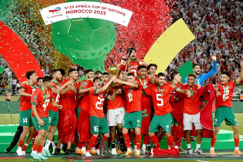 المنتخب المغربي الأولمبي يواجه أوكرانياو ويلز