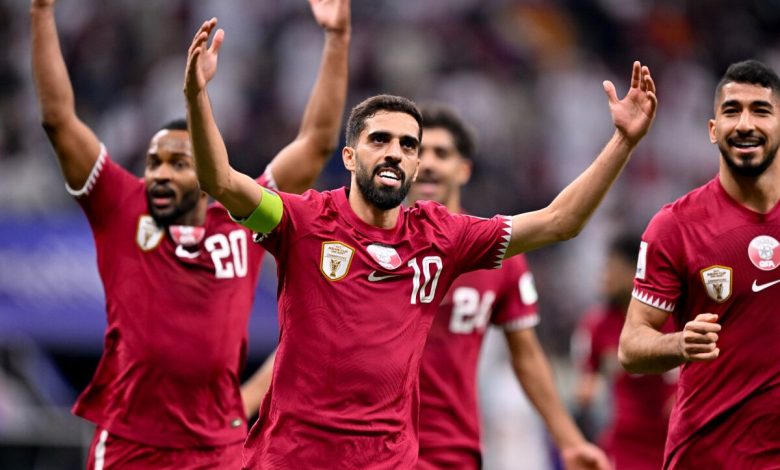 قطر تفوز على أوزبكستان وتبلغ نصف نهائي كأس آسيا